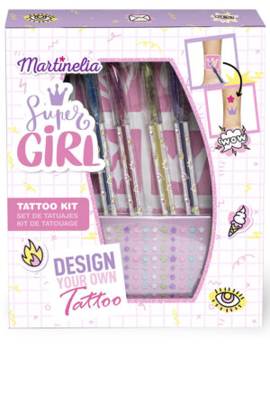 Martinelia SUPER GIRL BODY ART TATTOO CASE 6 pcs