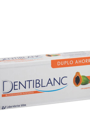 DENTIBLANC INTENSIVE WHITENING with papaya pack 2 x 100 ml