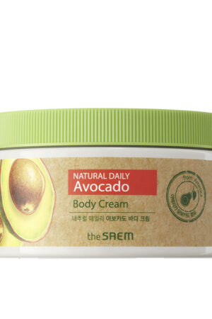 The saem NATURAL DAILY AVOCADO body cream 300 ml