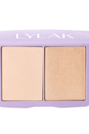Lylak ONLY GOOD VIBES duo illuminating powder #Meditate 16 gr