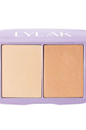 Lylak ONLY GOOD VIBES illuminating powder duo #Holidays 16 gr