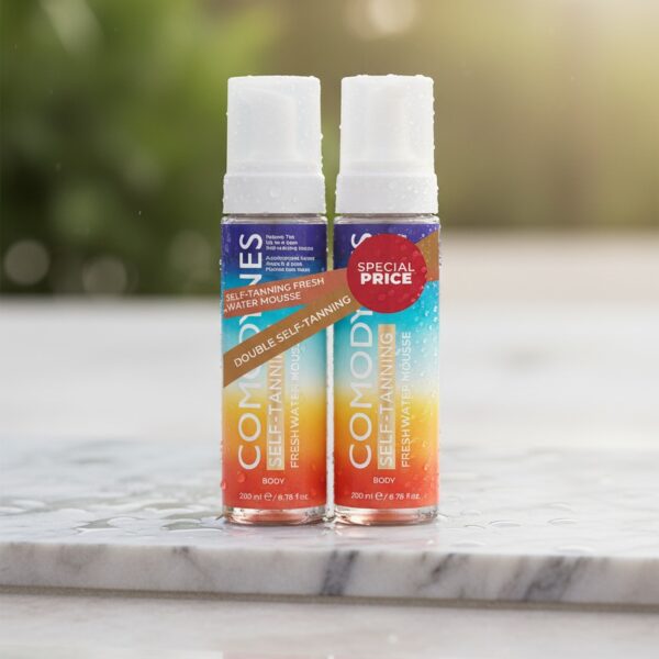 SELF TANNING progressive self-tanning mousse pack 2 x 200 ml