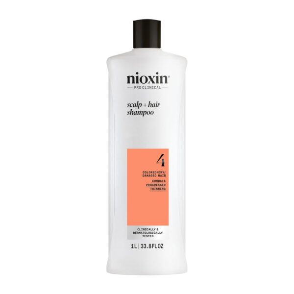 SYSTEM 4 - Shampoo - Dyed and Damaged Hair with Advanced Weakening 1000 ml