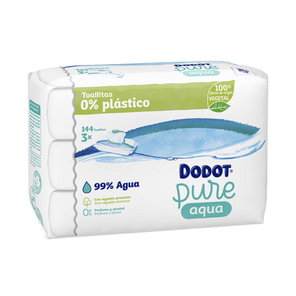 DODOT PURE TOTAL CARE 99% water wet wipes 144 u