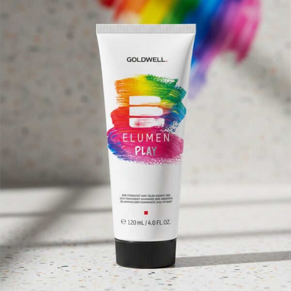 ELUMEN PLAY semi permanent hair color oxidant-free #Metallic Silver 120 ml