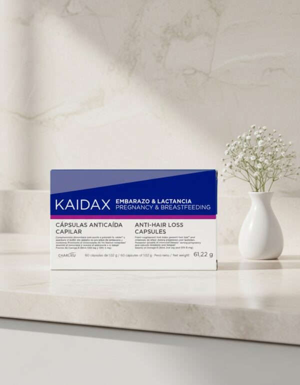 Topicrem KAIDAX capsules pregnancy & breastfeeding pack 2 x 60 capsules