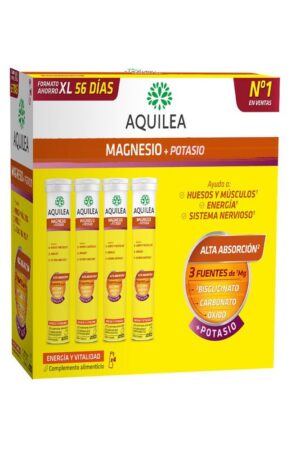 Aquilea MAGNESIUM+POTASSIUM effervescent tablets 56 u