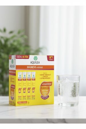 Aquilea MAGNESIUM+POTASSIUM effervescent tablets 56 u