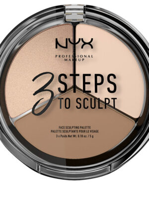 3 STEPS TO SCULPT face sculpting palette #fair 5 gr