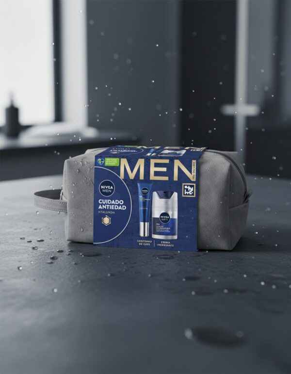 MEN'S TOILETRY BAG ANTI-AGING CARE CASE 3 pcs