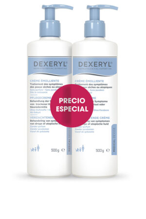 Dexeryl EMOLIENT CREAM pack 2 x 500 gr