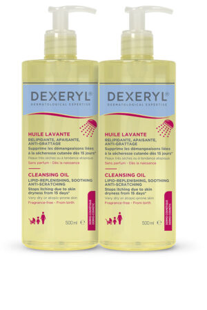 Dexeryl SHOWER cleansing oil pack 2 x 500 ml