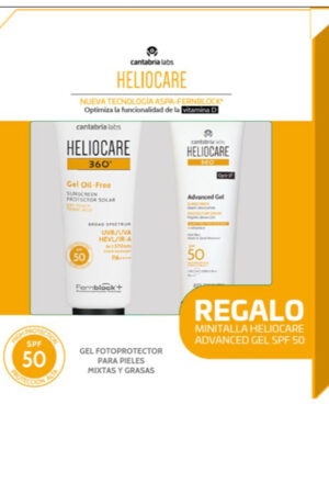 HELIOCARE 360º OIL-FREE GEL SPF50 CASE 2 pcs