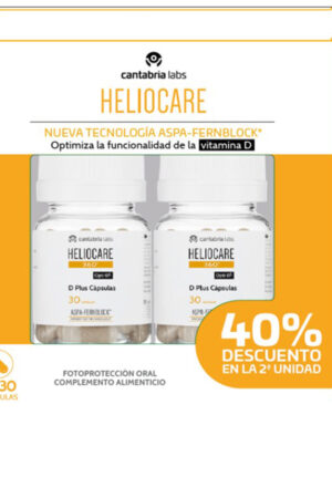 HELIOCARE 360° D PLUS oral capsules pack 2 x 30 u