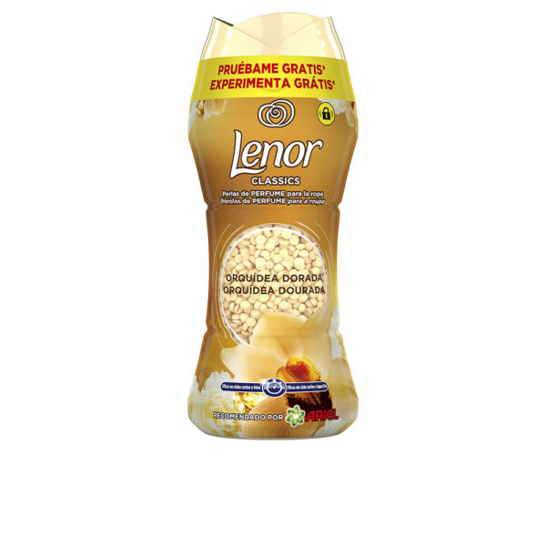 Lenor UNSTOPPABLES fabric softener pearls perfume #golden orchid 210 gr