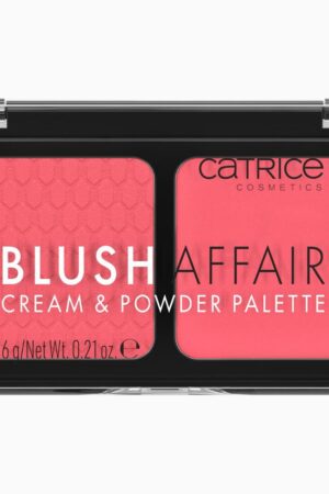 BLUSH AFFAIR blush palette in powder and cream #010-Stunning Strawberry 6 gr