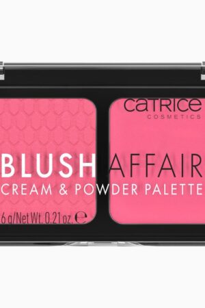 BLUSH AFFAIR blush palette in powder and cream #020-Pleasing Pink 6 gr