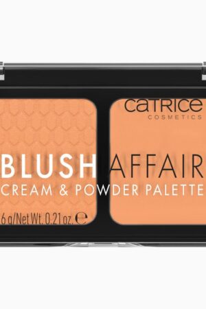 BLUSH AFFAIR blush palette in powder and cream #030-Absolute Apricot 6 gr