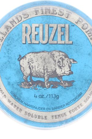 Reuzel BLUE POMADE strong hold water souble 113 gr