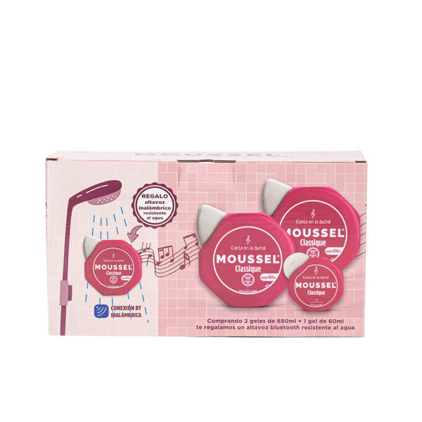 MOUSSEL CLASSIQUE SHOWER GEL CASE 3 pcs