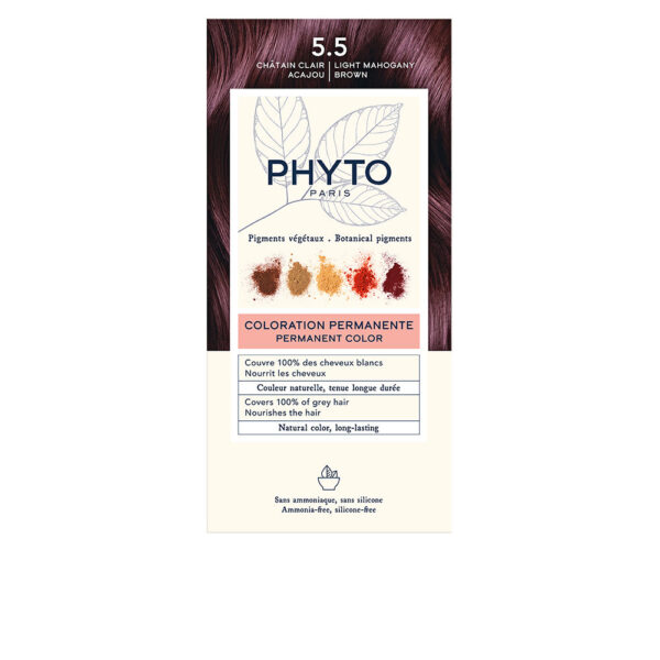 PHYTOCOLOR #5.5-Light Mahogany Brown 4 u