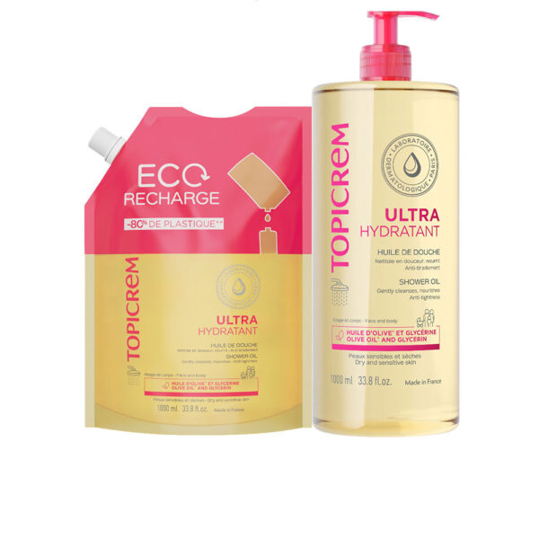 Topicrem UH SHOWER OIL CASE 2 pcs