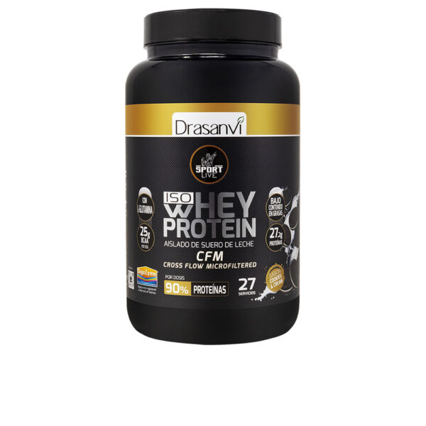 SPORT LIVE DRASANVI ISO WHEY PROTEIN isolate #Cookies & Cream 800 gr
