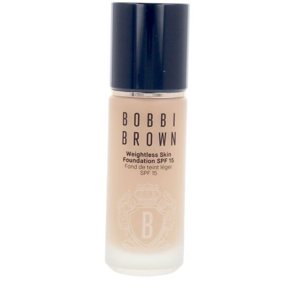 Bobbi brown WEIGHTLESS SKIN foundation SPF15 #Warm Natural 30 ml