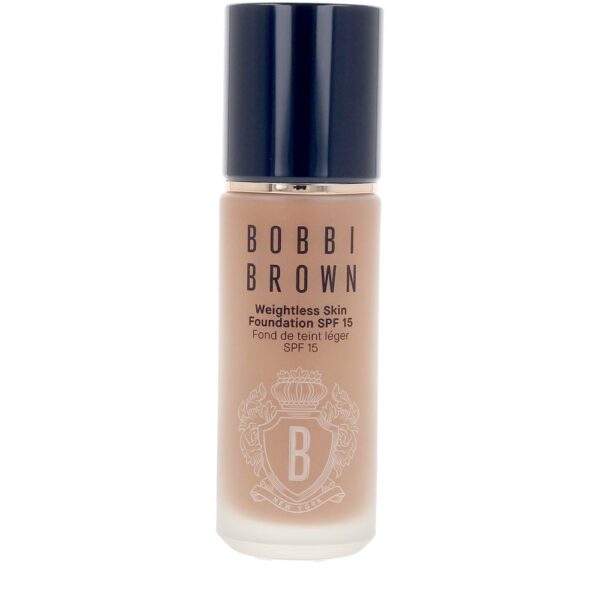 Bobbi brown WEIGHTLESS SKIN foundation SPF15 #Warm Almond 30 ml