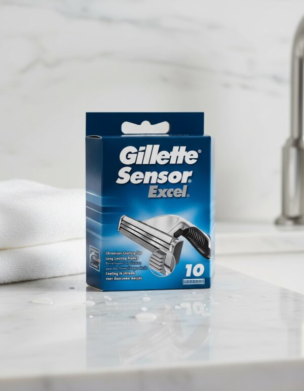 Gillette SENSOR EXCEL charger 10 refills