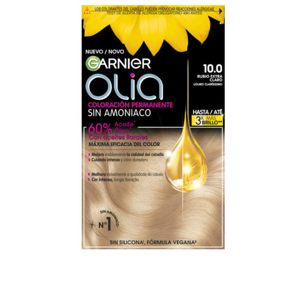 Garnier OLIA Permanent Color #10.0-Extra Light Blonde 3 u