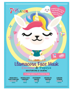 7th heaven LLAMACORN face mask 1 unit