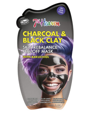 7th heaven PEEL-OFF CHARCOAL & BLACK CLAY charcoal and black clay 10 ml