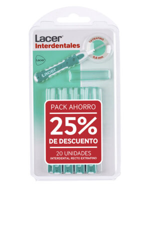 Lacer INTERDENTAL STRAIGHT extra fine #assorted 2 x 10 units