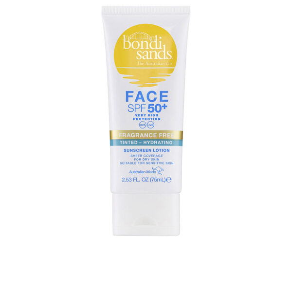 Bondi sands FACE SPF50+ loción facial hidratante con color 75 ml