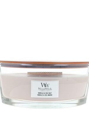 WOODWICK candle #Vanilla & Salt Sea 453.6 gr
