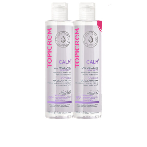 Topicrem CALM+ soothing micellar water pack 2 x 200 ml