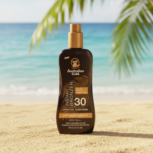 SUNSCREEN SPF30 spray gel with instant bronzer 100 ml