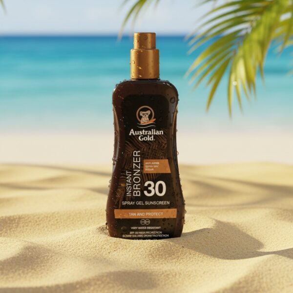 SUNSCREEN SPF30 spray gel with instant bronzer 237 ml