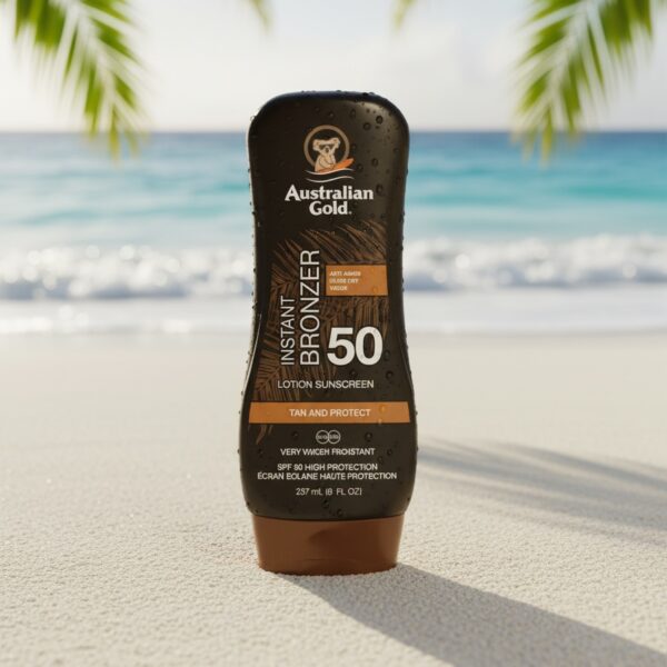 SUNSCREEN SPF50 lotion with bronzer 237 ml