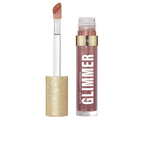 Revlon mass market SUPER LUSTROUS GLIMMER lip gloss #05-Glazed Almond 3.8 ml