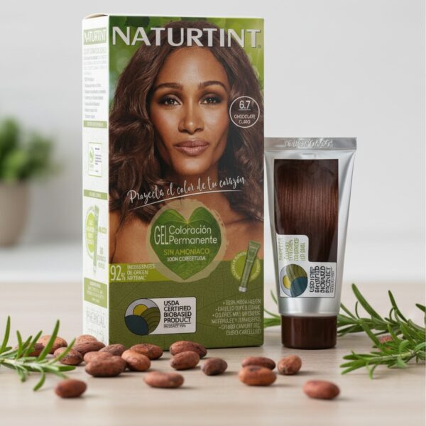 NATURTINT ammonia-free dye #6.7-Light Chocolate 170 ml