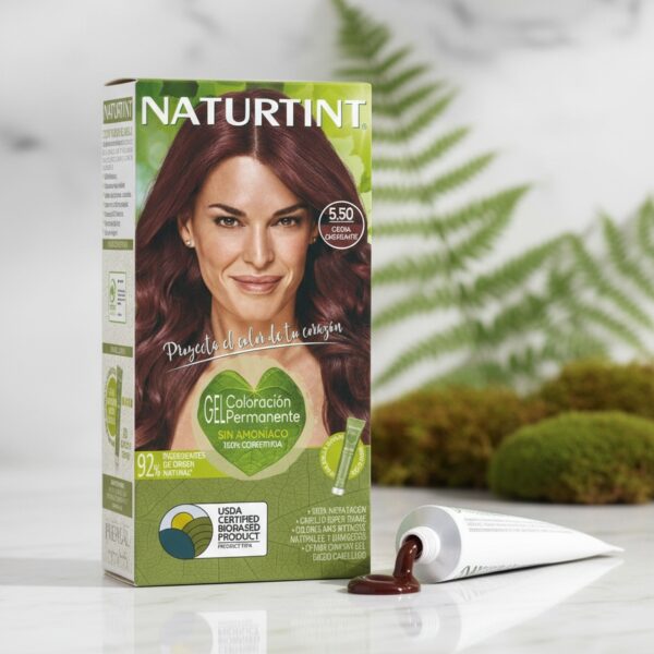 NATURTINT ammonia-free dye #5.50-Sparkling Mahogany 170 ml