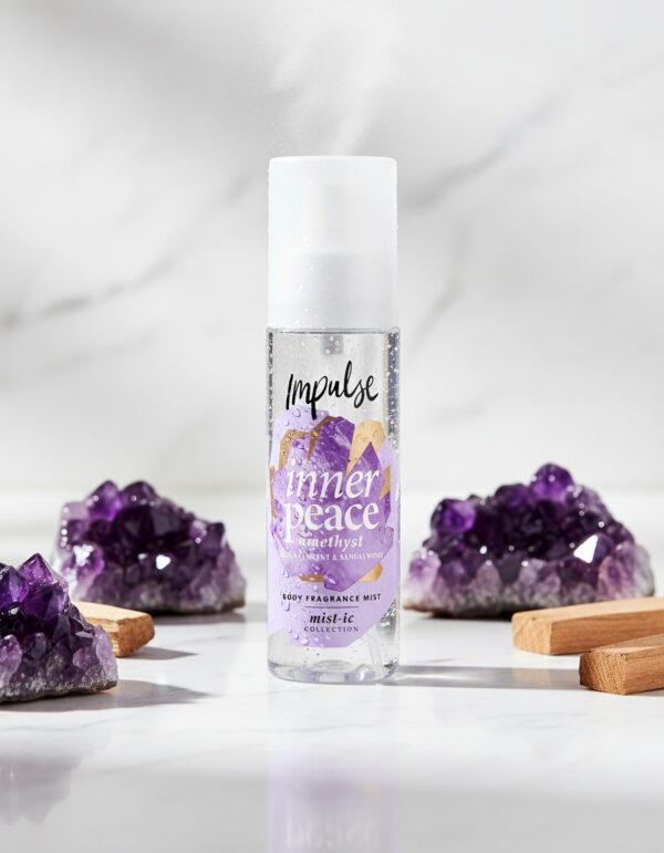 Impulse INNER PEACE AMETHYST scented body mist 150 ml