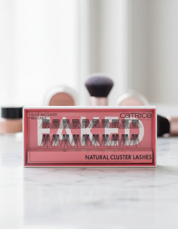 FAKED NATURAL CLUSTER eyelashes 1 u - Image 2