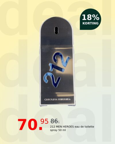 212 MEN HEROES eau de toilette spray 50 ml