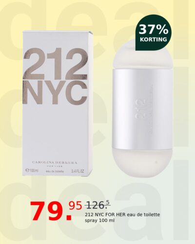 212 NYC FOR HER eau de toilette spray 100 ml