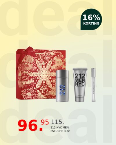 212 NYC MEN ESTUCHE 3 pz