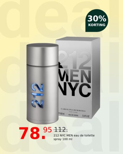 212 NYC MEN eau de toilette spray 100 ml