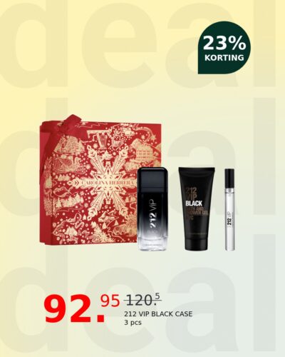 212 VIP BLACK CASE 3 pcs